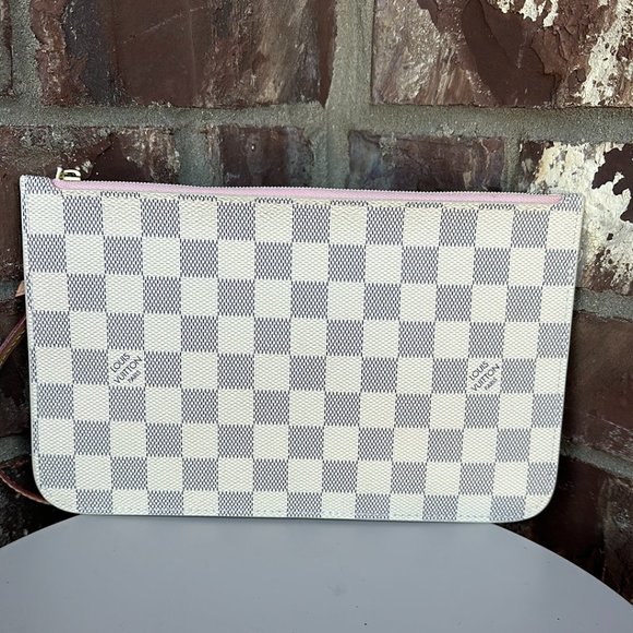Louis Vuitton Neverfull Pochette Damier Large - Picture 1 of 9